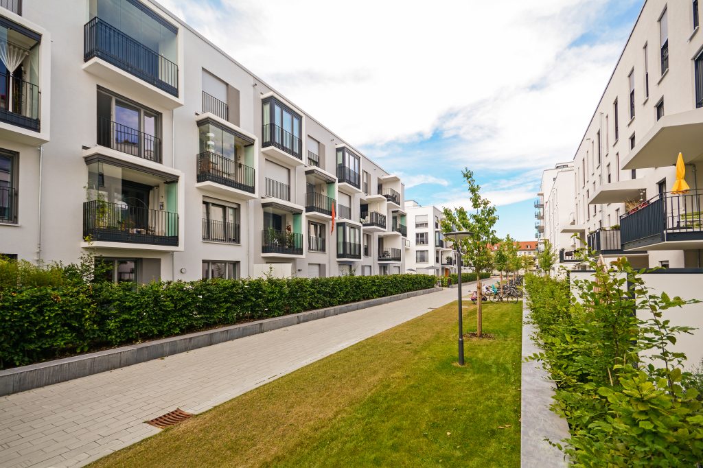 Block of residential leasehold flats London